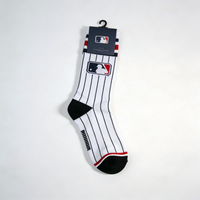 Chaussettes de baseball légères et respirantes en coton biologique peigné, antibactériennes, avec logo personnalisé, pour jeunes et enfants, sports de plein air