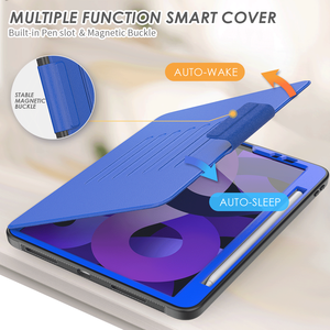 Custodia Antiurto per Tablet <span class=keywords><strong>iPad</strong></span> <span class=keywords><strong>10.9</strong></span> Air 4 / Air 5 / Pro 11 Gen con Supporto Regolabile a 7 Livelli e Protezione Anticaduta - Product Image 4