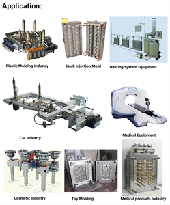 Chauffe-émetteur à serpentin en acier inoxydable à haute conductivité thermique pour le <span class=keywords><strong>chauffage</strong></span> de buses et de cylindres de précision - Product Image 6