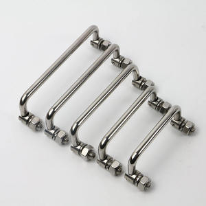 Em forma de U dobrável 304 aço inoxidável puxadores para caixas de ferramentas e portas elétricas do armário - Product Image 1