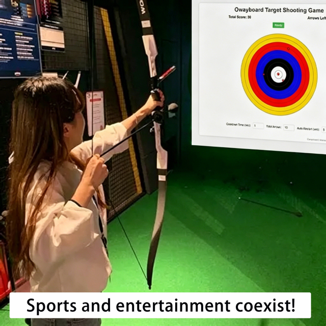 Multi-player Competitive Archery Target Shooting Interactive Projection Game Shooting Training Interactive Wall Game Sports
