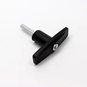 टोनन्यू कवर ट्रक बेड कवर के लिए ट्राइमार्क क्लॉकवाइज पॉप अप टी हैंडल लॉक ब्लैक गैस्केट के साथ नॉन-थ्रेडेड लॉकिंग टी-हैंडल - Product Image 3