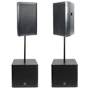 Equipo de sonido de gasa blanca personalizada/amplificadores/sistema de altavoces profesionales 500W 2000W altavoz pasivo de audio de 15 pulgadas - Product Image 4