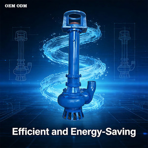 Industrial Sludge Slurry Pump - Centrifugal Vertical Electric Large Flow Submersible Pump - Product Image 1