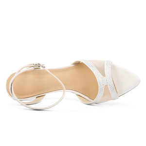 Eleganti Tacchi a Rete per Donne, <span class=keywords><strong>Scarpe</strong></span> con <span class=keywords><strong>Tacco</strong></span> a Spillo Open Toe, Sandali Sexy con Cinturino Posteriore - Product Image 2