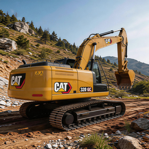 Excavadora de cadenas Caterpillar CAT320GC usada, en estado original, pocas horas de trabajo, rentable, con abundantes repuestos. - Product Image 3