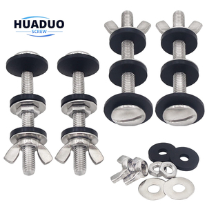 Kit de Reparación de Pernos para Tanque de Inodoro, 5/16 * 3.15 Pulgadas, Acero Inoxidable, Resistente a la Corrosión, Pernos para Tanque de Agua de Inodoro, <span class=keywords><strong>Tornillos</strong></span> para Madera - Product Image 5