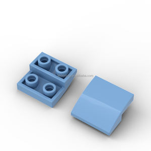 Piezas de Bloques de Construcción Multicolores Invertidas Curvas en Ángulo de 32803, 2 x 2 x 2/3, para Construcción DIY, Proyectos MOC y Diseños de Modelos - Product Image 3