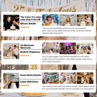 Lot de 10 décorations de gâteau longues pour enfants, articles pour fête d'anniversaire, boutique de pâtisserie, bougies décoratives pour fête d'anniversaire