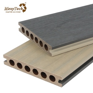 Thân thiện với môi 3D hạt gỗ <span class=keywords><strong>WPC</strong></span> decking ngoài trời không thấm nước sàn boong Hội Đồng Quản Trị cho ban công sân thượng vườn bệnh viện - Product Image 4