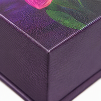 Boîte cadeau magnétique rigide grise de style livre pour crème pour le visage, cosmétique haut de gamme, biodégradable, avec laminage mat et logo personnalisé