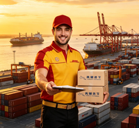 Agent de fret maritime FCL LCL Chine vers Europe USA Amazon FBA Service d'expédition maritime Dédouanement DDP