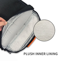 Housse de protection rembourrée et durable pour ordinateur portable 11-13 pouces avec bandoulière, sacoche de voyage pour tablette et ordinateur portable
