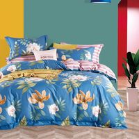 Edredón de algodón con diseño impreso, ropa de cama suave y cálida personalizada, oferta especial de fábrica