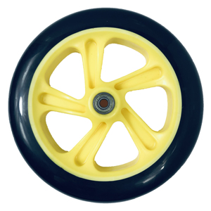 Roue de trottinette pour enfants de 8 pouces avec pneu en PU solide pour patins à roulettes - Product Image 1