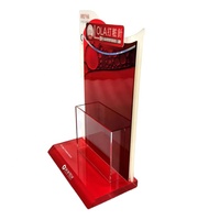 Présentoir de table en acrylique comptoir de caisse personnalisé distributeur de dépliants porte-brochures A5