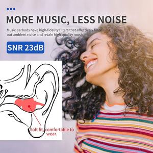 Cinlin — bouchons d'oreilles de protection auditive, nouvelle technologie, tir numérique, pour <span class=keywords><strong>chasse</strong></span>, protection auditive avec filtre, réduction du bruit - Product Image 6