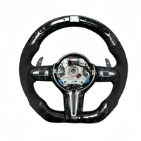 Volant de voiture en fibre de carbone et suède LED, prix de gros d'usine, m Performance pour BMW F10 F20 F30 E90 F22