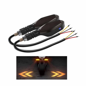 Luz Intermitente LED Impermeable, Proyector de Flecha, Luz RGB, 27 Modelos, 12V, Ámbar, Lámpara de Señalización para Motocicleta - Product Image 1