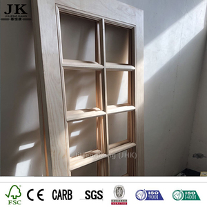 <span class=keywords><strong>Porte</strong></span> d'entrée en verre moderne JHK-G25 Portes en verre insonorisées avec apprêt blanc lisse avec verre trempé 34 View 8 Lite 1-Panel Glas - Product Image 3