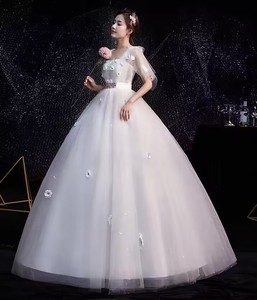 NDC10091 Nouvelle Robe de Mariée <span class=keywords><strong>Taille</strong></span> Haute pour Femmes Enceintes, <span class=keywords><strong>Grande</strong></span> <span class=keywords><strong>Taille</strong></span>, avec Bretelles, Qidi Photo Studio, pour Femmes Enceintes de Forte <span class=keywords><strong>Taille</strong></span> - Product Image 4
