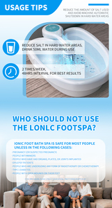 <span class=keywords><strong>Machine</strong></span> de spa pour les pieds en ABS avec télécommande sans fil et circulation d'eau, masseur relaxant pour les pieds - Product Image 5