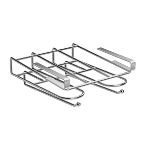 Étagère de rangement ou de présentation pour vaisselle en acier inoxydable 304, multifonctionnelle, 5 niveaux, sans perçage, à installer sous l'armoire - Product Image 6
