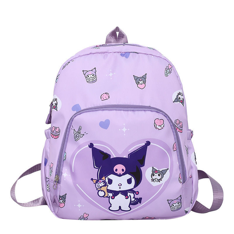 Unisex Galaxy Cloud Canvas Backpack - Stylish School Bag, Laptop Book Bag For Travel