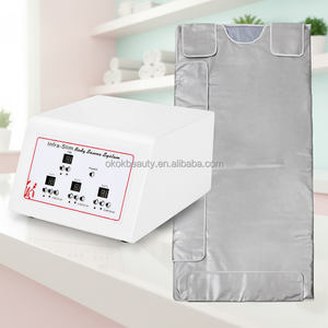 Manta de Sauna de 3 Zonas para Envolver el Cuerpo, Adelgazar, el Mejor <span class=keywords><strong>Spa</strong></span> Interior para Perder Peso, Moldeador Corporal, Manta de Sauna Infrarroja - Product Image 1