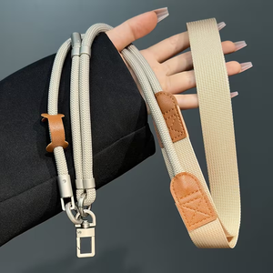 Correa ajustable de poliéster para llevar el teléfono móvil con correa ajustable para viajes al aire libre, se puede usar en diagonal. - Product Image 1