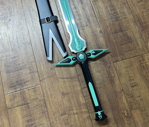 Tenchu espada Cosplay mango <span class=keywords><strong>de</strong></span> palisandro - Product Image 3