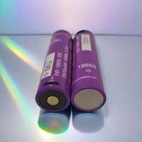 Batería de Litio MU INR18650-35E 18650 de 3500mAh 3.7V Recargable con Puerto Tipo-C Opcional para Linterna y Banco de Energía