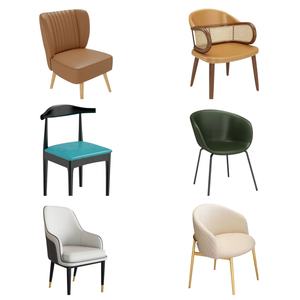 Grosir Pabrik mebel ruang keluarga komersial kayu Hotel Stan katering restoran kursi kafe meja makan kopi Set - Product Image 3