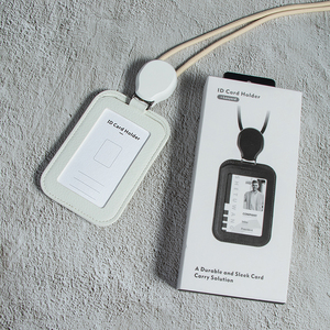 Étui de protection robuste pour contrôle d'accès industriel Casekey avec cordon de cou, porte-badge et porte-carnet suspendu - Product Image 2