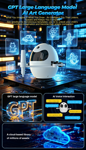 Nouveau robot de <span class=keywords><strong>dessin</strong></span> IA ChatGPT, interactif WiFi, jouet éducatif, commande vocale automatique, robot de croquis pour enfants, apprentissage STEM - Product Image 2