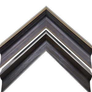 Wood <b>Frame</b> 97052 Rectangular Gold Silver Textured Wall <b>Mount</b> Indoor Decor - Product Image 2