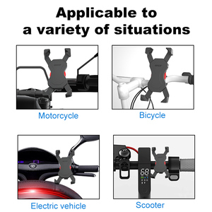 Giá đỡ điện thoại xe đạp có thể điều chỉnh, giá đỡ điện thoại xe máy thể thao ngoài trời, giá đỡ điện thoại xe đạp - Product Image 3