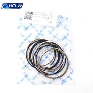 Set Ring Piston <span class=keywords><strong>3</strong></span>-Piece Merek HCLW Asli Changan A05 1.5L Hybrid OEM Lapisan Keramik Krom Baru HE15T003-2500 1004022-EK01HC20 - Product Image 1