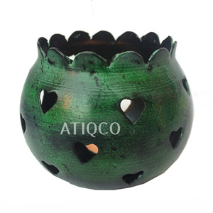 Indian Latest White Kangura Votive Holders <b>Tea</b> Light <b>Candle</b> Holder New Classy Iron Tealight Votive <b>Candle</b> Home Decoration - Product Image 3