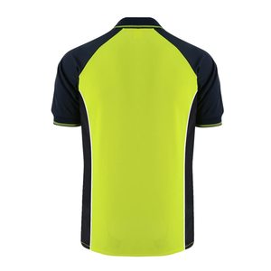 <span class=keywords><strong>Camiseta</strong></span> Polo <span class=keywords><strong>de</strong></span> Alta Visibilidad para Trabajo, 100% Poliéster, Manga Corta, Naranja, Reflectante, para Hombre, Construcción - Product Image 4