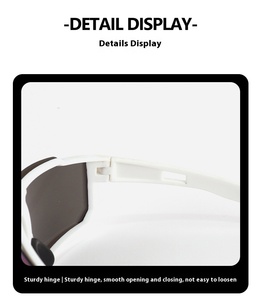 Offre Spéciale femmes sport cyclisme lunettes <span class=keywords><strong>de</strong></span> <span class=keywords><strong>soleil</strong></span> coloré enduit <span class=keywords><strong>Ski</strong></span> lunettes miroir pour coupe-vent conduite équitation pour Sports en plein air - Product Image 5