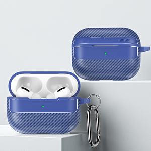 Funda protectora de fibra de carbono de alta calidad para <span class=keywords><strong>Airpods</strong></span> Pro <span class=keywords><strong>3</strong></span>, funda protectora de fibra de carbono TPU a prueba de golpes para Airpods4 - Product Image 2