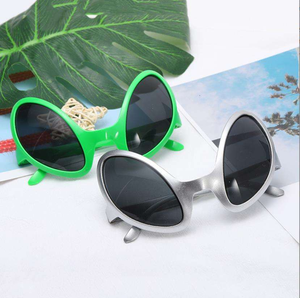 Lunettes Alien, Déguisement Alien, Lunettes Amusantes, Décoration de Fête, Lunettes de Soleil ET, Accessoire de Tête pour Fêtes, Halloween, Adultes et Enfants - Product Image 6