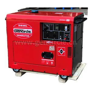 Chinesischer Dieselmotor angetrieben 3kva 5kva 65kva Leistung Mini Silent Diesel Generator Set/