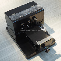 Printer MAX-printer Laris Manis, Printer UV LED Digital A4 Embossed Desktop Kecil