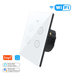 Tuya <span class=keywords><strong>Wifi</strong></span> Cảm ứng Bảng điều chỉnh điều khiển từ xa nhà thông minh hệ thống tự động hóa Quạt chuyển đổi ánh sáng với Alexa Google nhà - Product Image 6