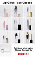 Rouge à lèvres liquide mat et scintillant végétalien en pochette souple, gloss à lèvres en gros, plusieurs couleurs, maquillage DIY, sac de gloss