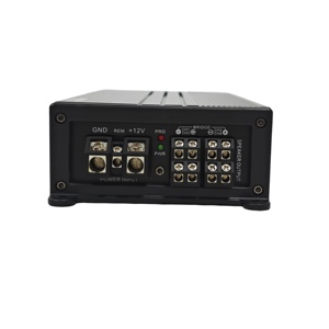 Amplificateur audio de voiture 4 canaux, amplificateur de voiture classe D, amplificateur de son haute puissance pour système de haut-parleurs et de subwoofer, fabricant OEM/ODM - Product Image 3