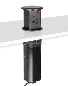Đa Màu sắc cổng <span class=keywords><strong>USB</strong></span> pop-up Hidden điện bàn ổ cắm tự động IP44 thang máy tháp ổ cắm với nâng sockt - Product Image 3