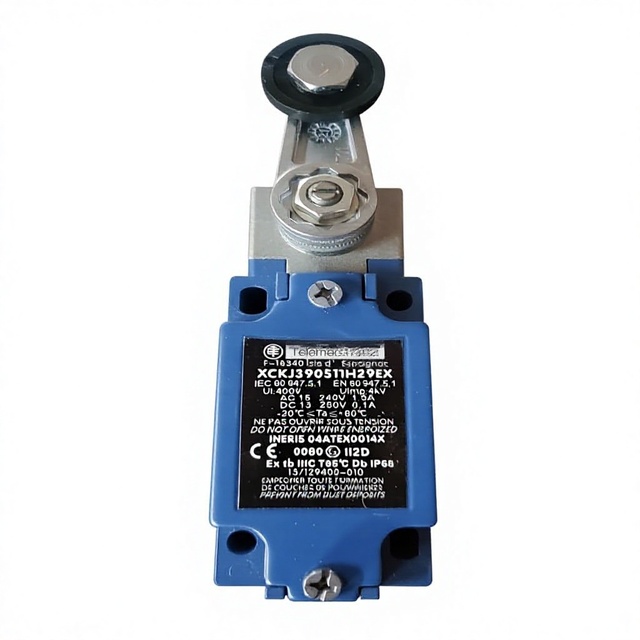 Original Telemecanique XCKJ390511H29EX ATEX Dust Explosion Proof DPDT Limit Switch 240V 1.5A Roller Lever Travel Switch